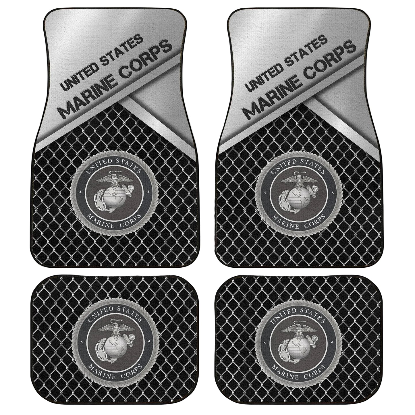 Military Marine Corps Car Floor Mats Custom Car Interior Accessories
