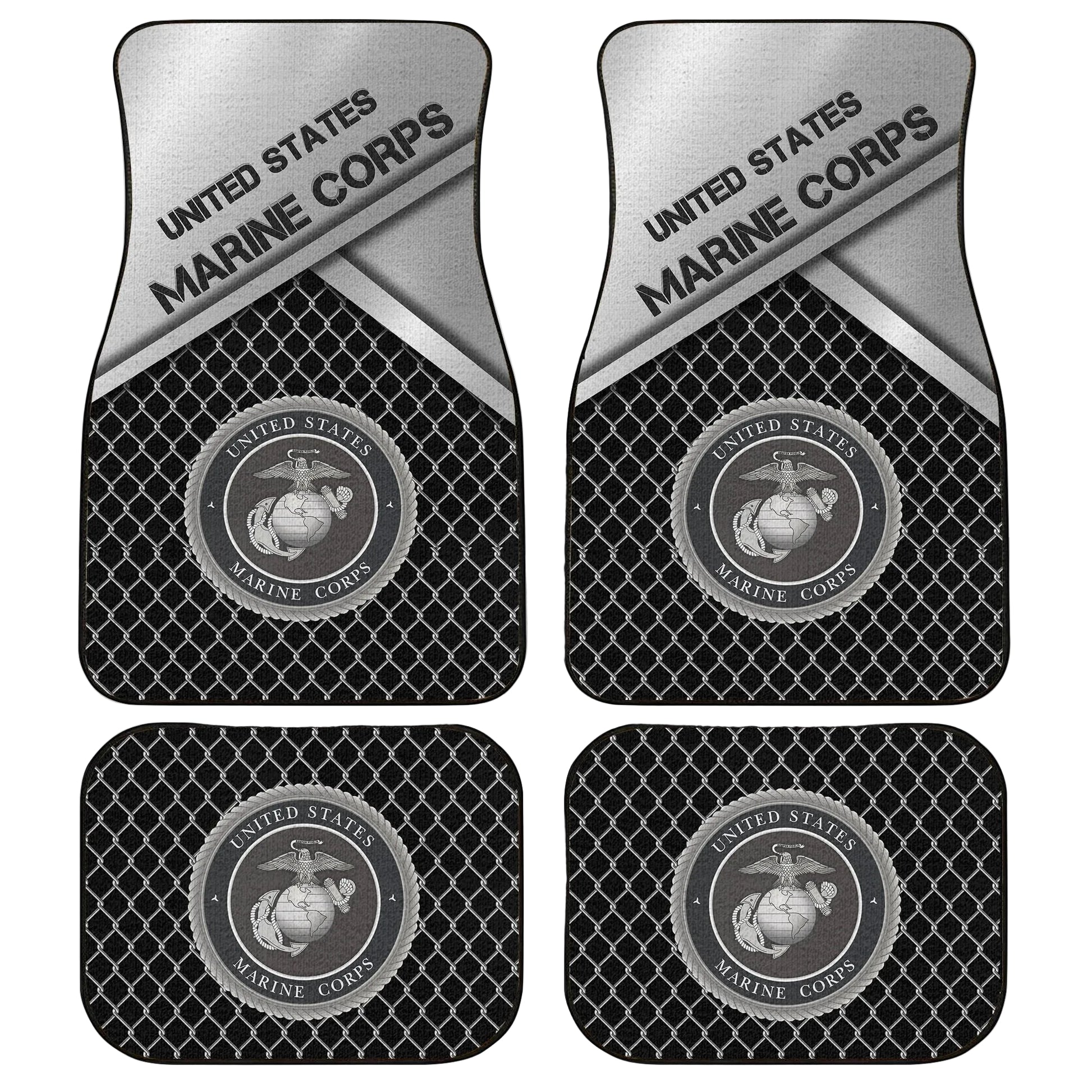 Military Marine Corps Car Floor Mats Custom Car Interior Accessories