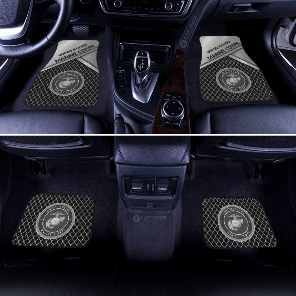 Military Marine Corps Car Floor Mats Custom Car Interior Accessories