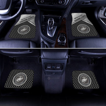 Military Marine Corps Car Floor Mats Custom Car Interior Accessories