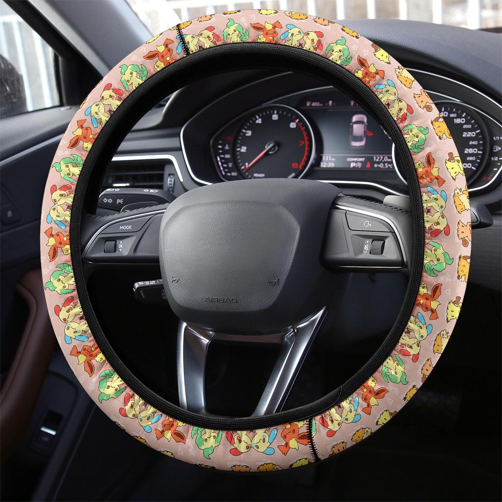 Mimikyu As Other Car Steering Wheel Cover