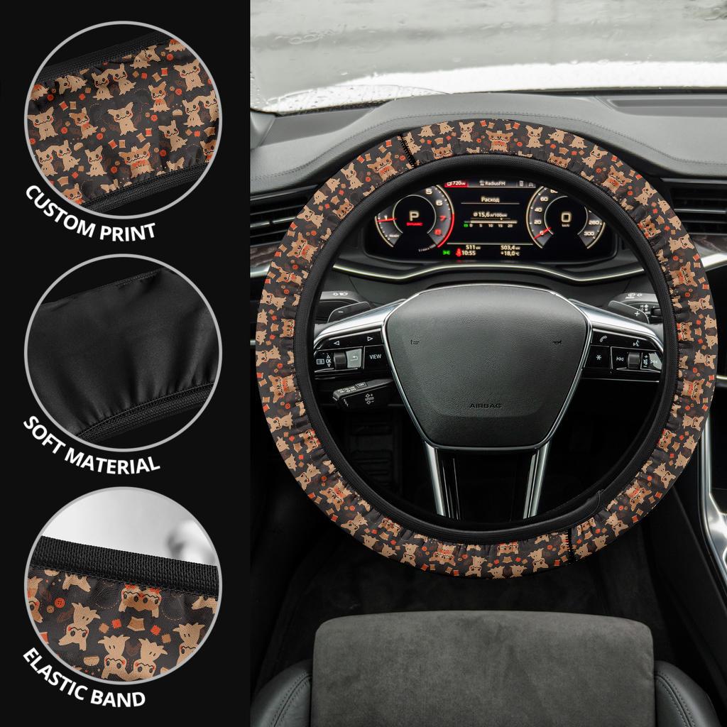 Mimikyu Car Steering Wheel Cover