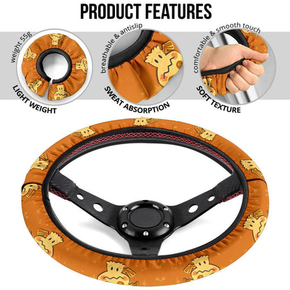 Mimikyu Car Steering Wheel Cover