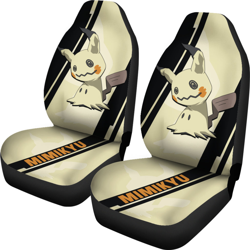 Mimikyu Pokemon Car Seat Covers Style Custom For Fans Ci230118-08