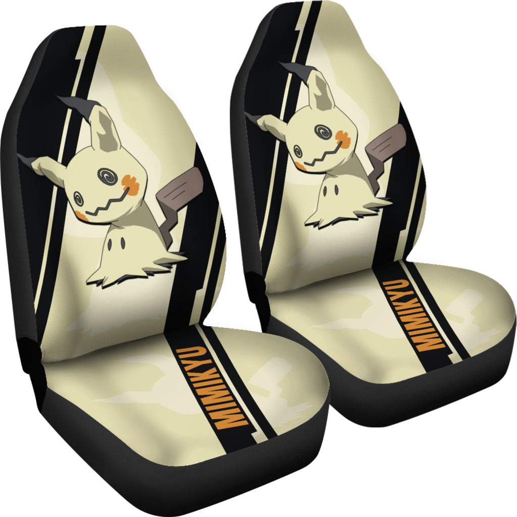 Mimikyu Pokemon Car Seat Covers Style Custom For Fans Ci230118-08