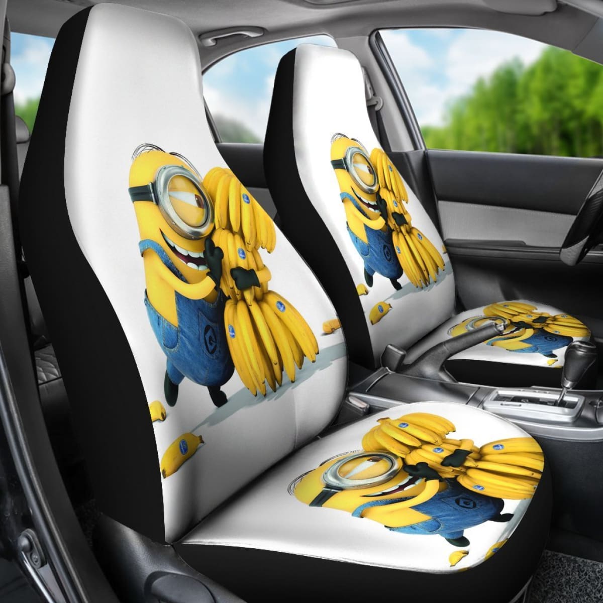 Minion Banana 2020 Seat Covers Amazing Best Gift Ideas 2020 Universal Fit 090505