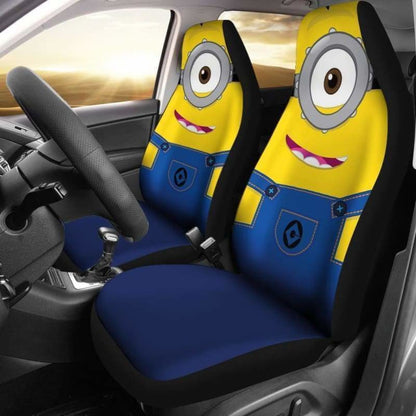 Minion Car Seat Covers Universal Fit 051312