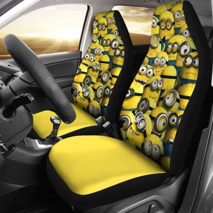 Minion Car Seat Covers Universal Fit 051312