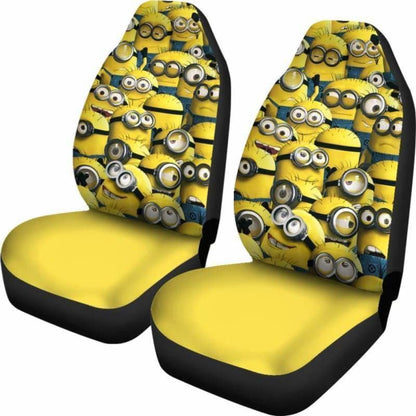 Minion Car Seat Covers Universal Fit 051312