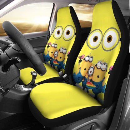 Minion Funny Car Seat Covers Universal Fit 051312