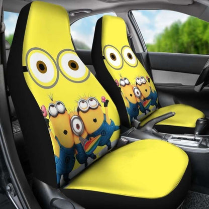 Minion Funny Car Seat Covers Universal Fit 051312