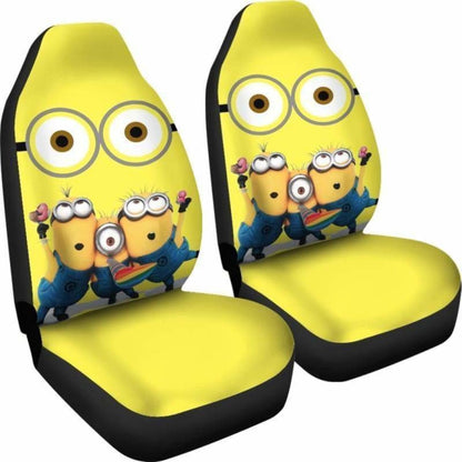 Minion Funny Car Seat Covers Universal Fit 051312