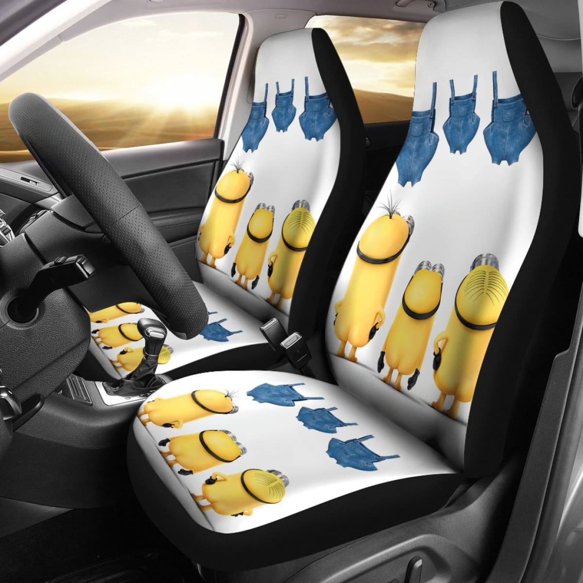 Minion Funny 2020 Seat Covers Amazing Best Gift Ideas 2020 Universal Fit 090505