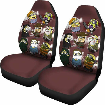 Minion Horror Car Seat Covers Universal Fit 051312