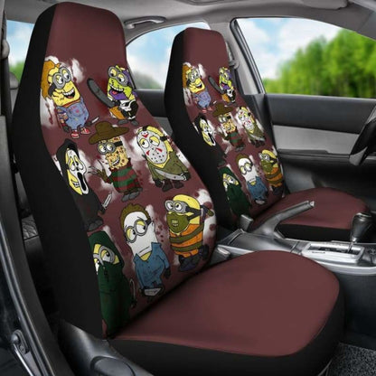 Minion Horror Car Seat Covers Universal Fit 051312
