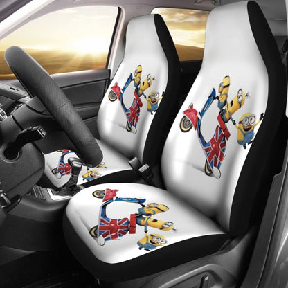 Minion Motobike 2020 Seat Covers Amazing Best Gift Ideas 2020 Universal Fit 090505