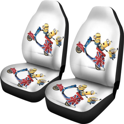 Minion Motobike 2020 Seat Covers Amazing Best Gift Ideas 2020 Universal Fit 090505