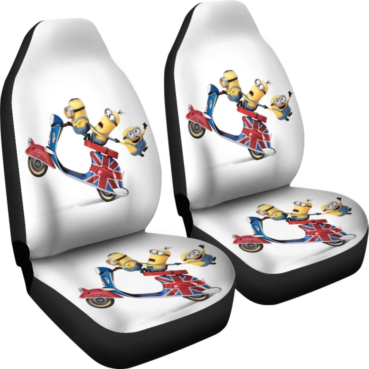 Minion Motobike 2020 Seat Covers Amazing Best Gift Ideas 2020 Universal Fit 090505