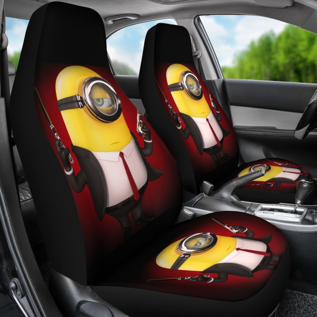 Minions Despicable Me 2020 Seat Covers Amazing Best Gift Ideas 2020 Universal Fit 090505