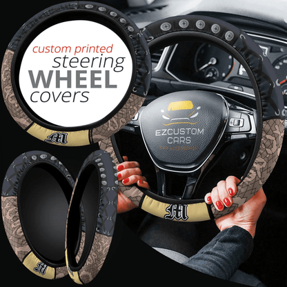 Misa Amane Anime Steering Wheel Cover Death Note Car Accessories
