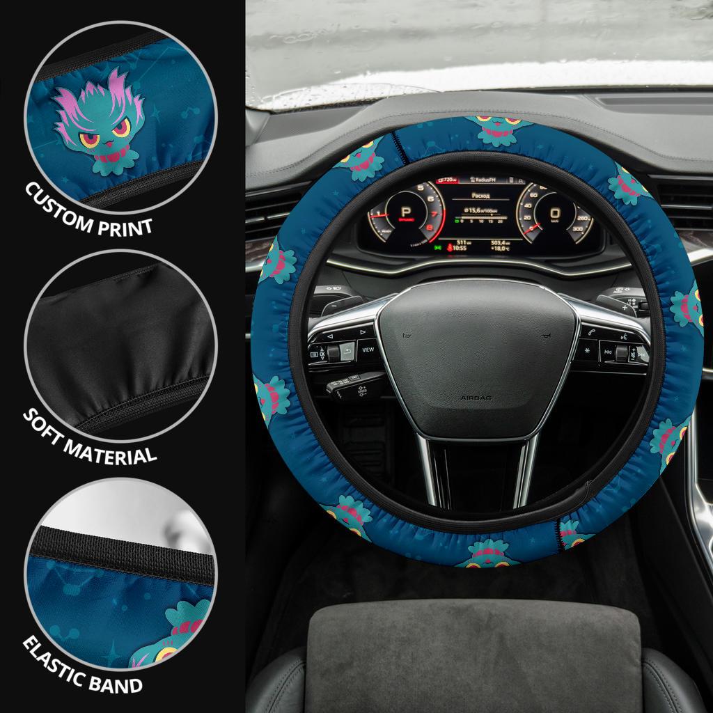Misdreavus Car Steering Wheel Cover