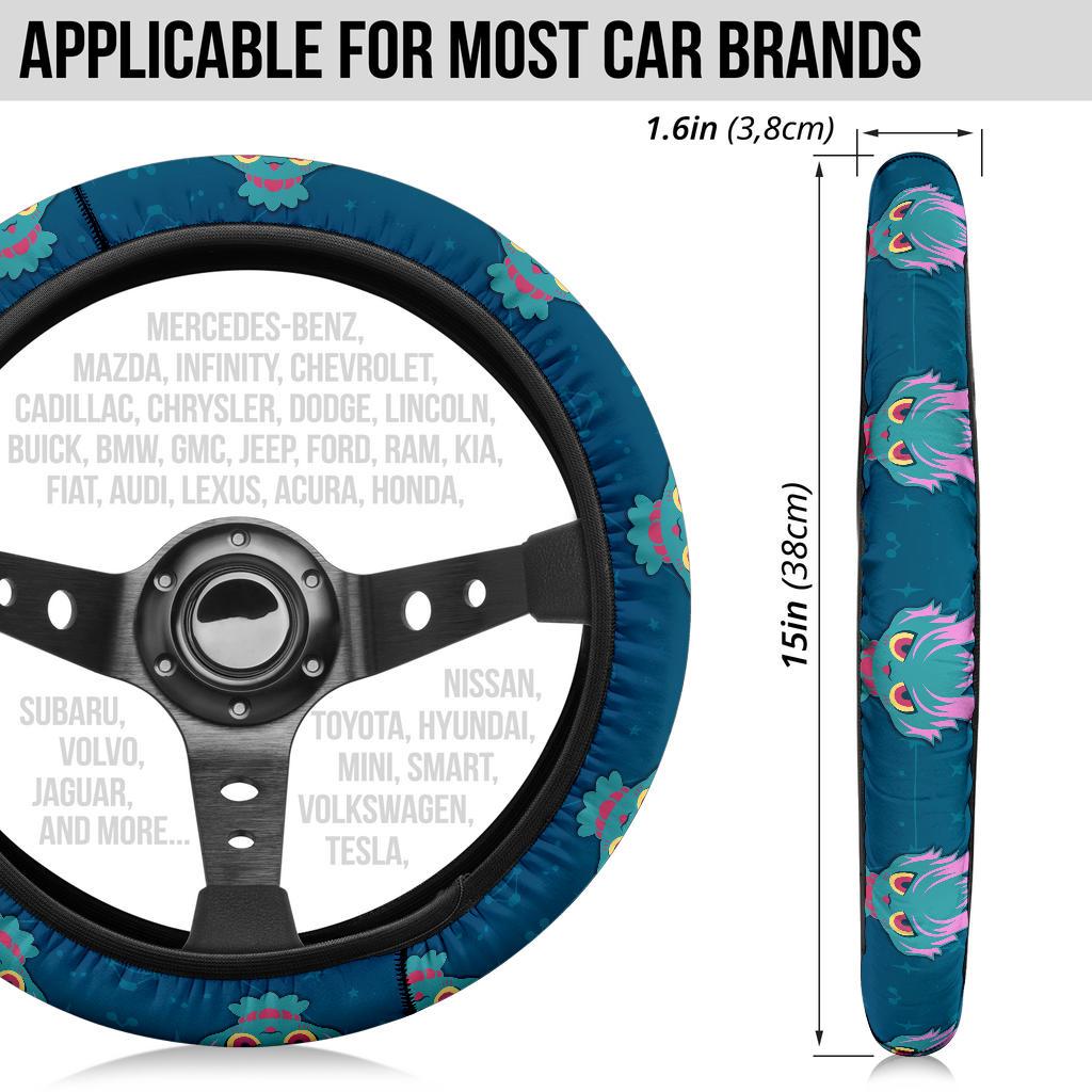 Misdreavus Car Steering Wheel Cover