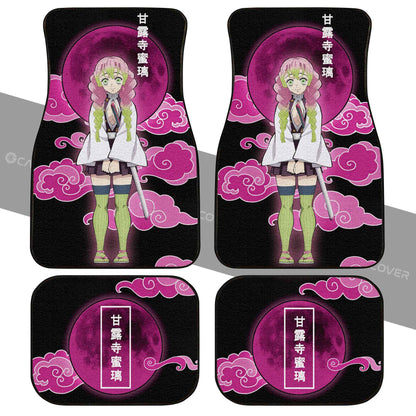 Mitsuri Kanroji Car Floor Mats Custom Demon Slayer Anime Car Interior Accessories