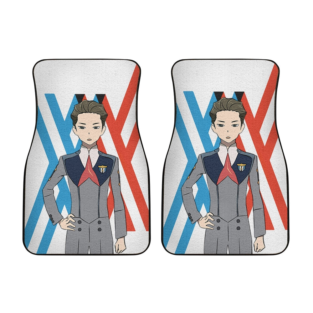 Mitsuru Code 326 Car Floor Mats Custom Darling In The Franxx Anime Car Accessories
