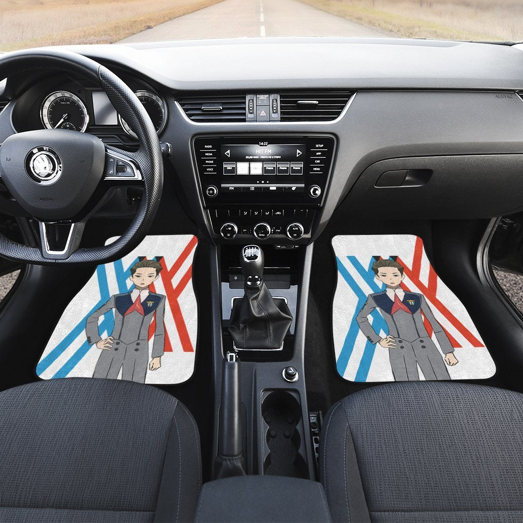 Mitsuru Code 326 Car Floor Mats Custom Darling In The Franxx Anime Car Accessories