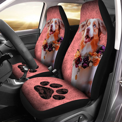 Mixed Breed Dog Car Seat Covers Custom Cute Car Accessories