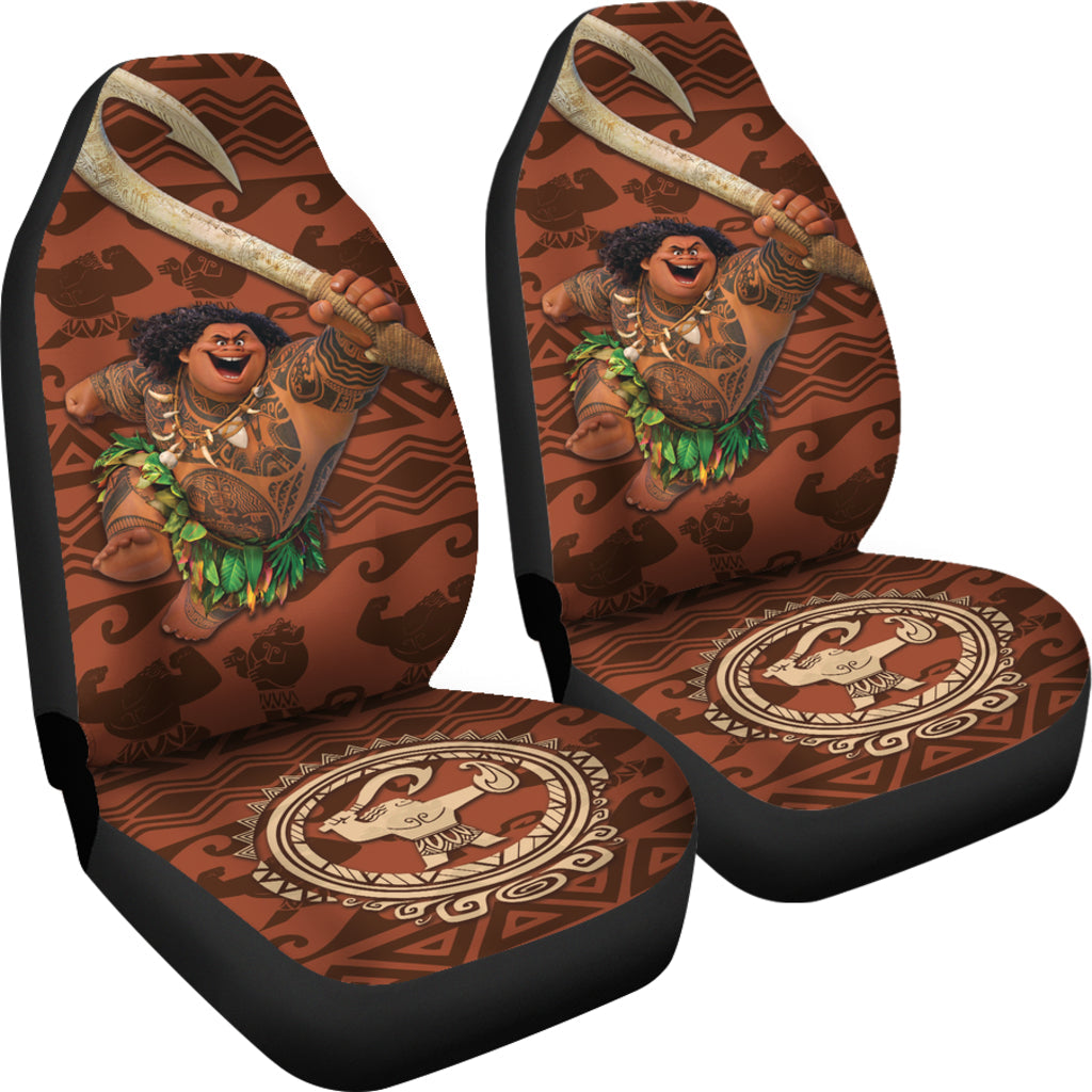 Moana Maui Hawaiian Car Seat Covers Car Accessories Ci221025-06