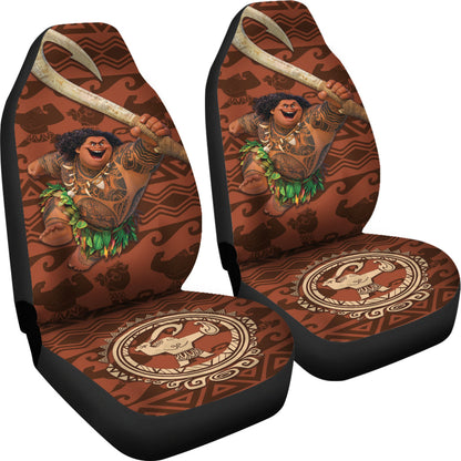 Moana Maui Hawaiian Car Seat Covers Car Accessories Ci221025-06