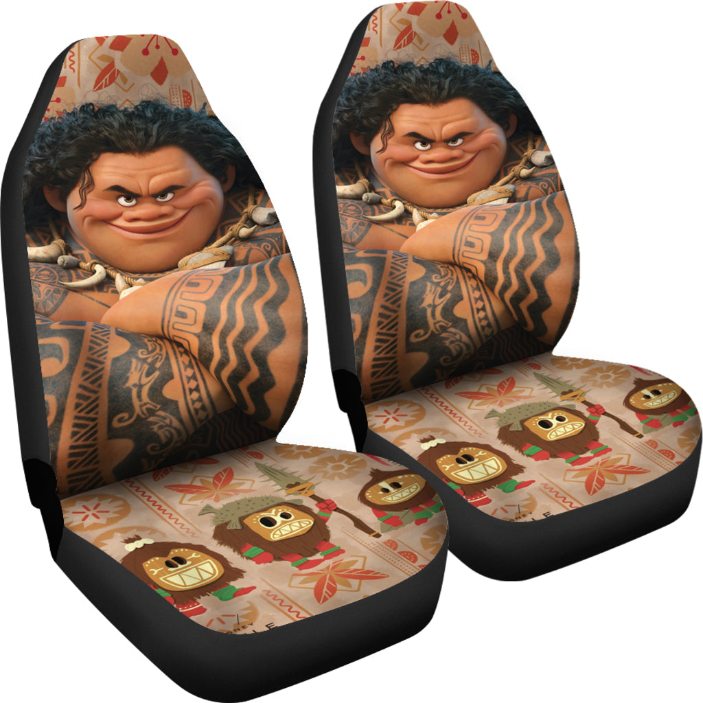 Moana Maui Hawaiian Car Seat Covers Car Accessories Ci221025-05