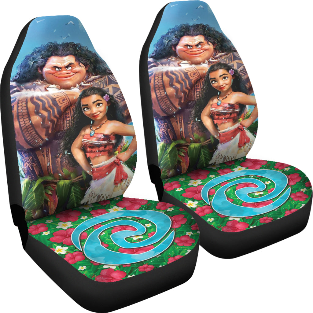Moana Maui Hawaiian Car Seat Covers Car Accessories Ci221025-03