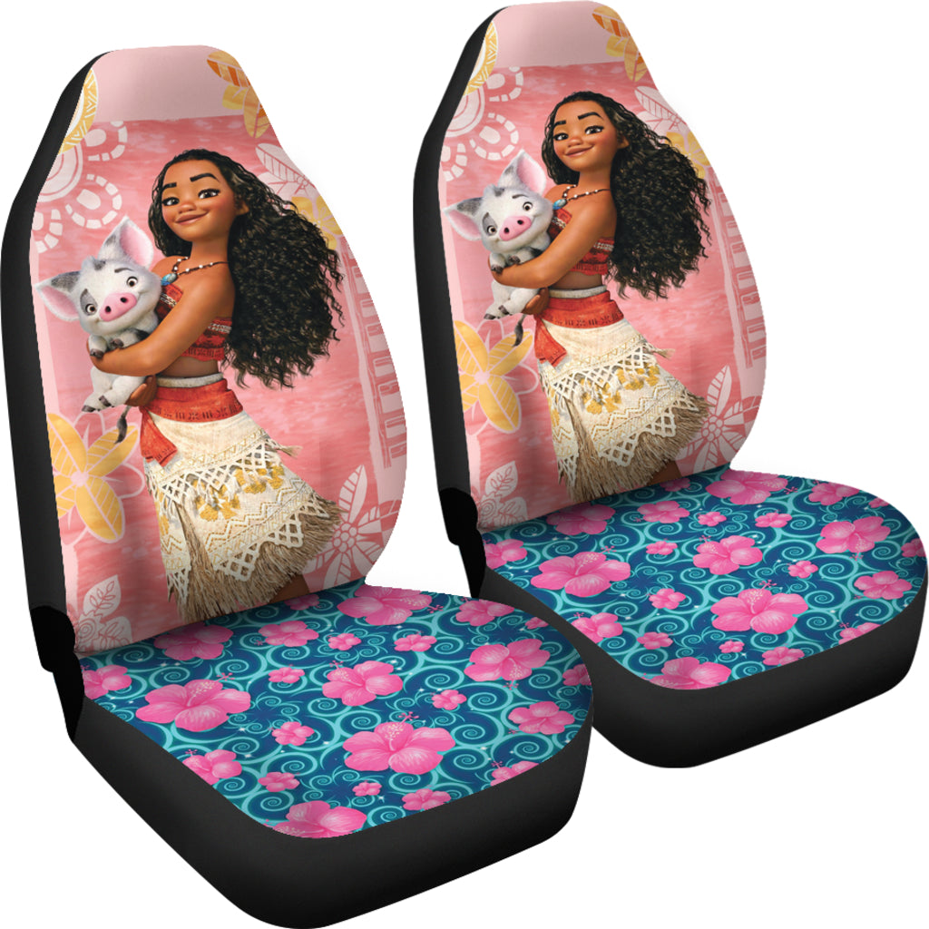 Moana Pua Hawaiian Car Seat Covers Car Accessories Ci221025-09