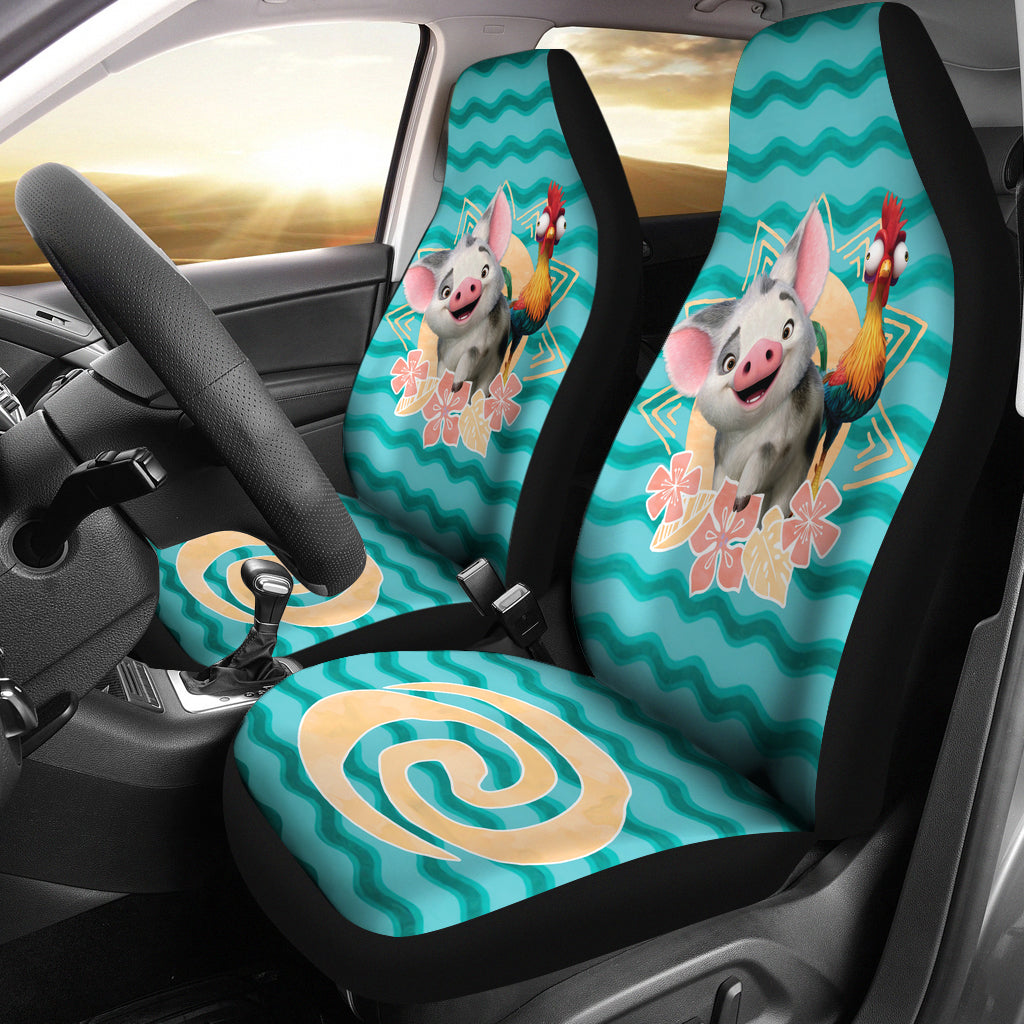 Moana Pua Hei Hei Car Seat Covers Car Accessories Ci221025-04