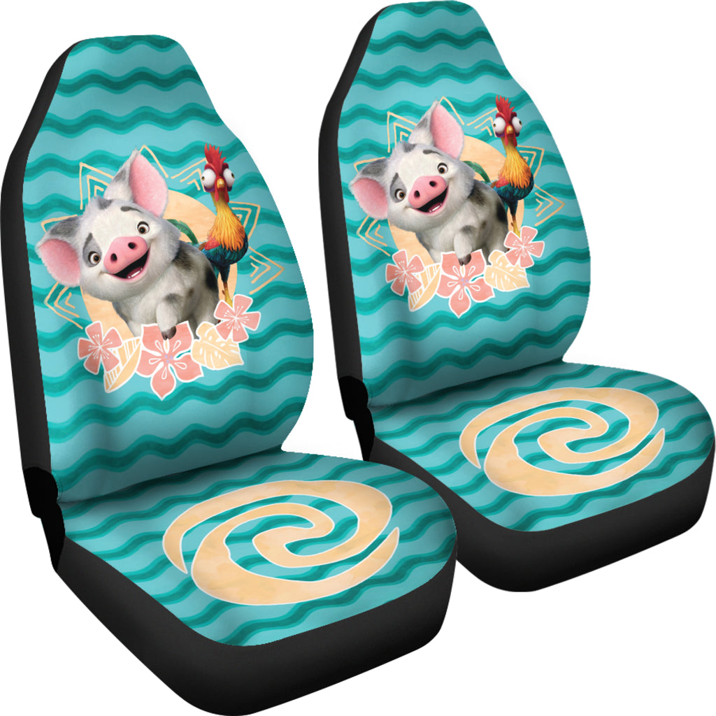 Moana Pua Hei Hei Car Seat Covers Car Accessories Ci221025-04