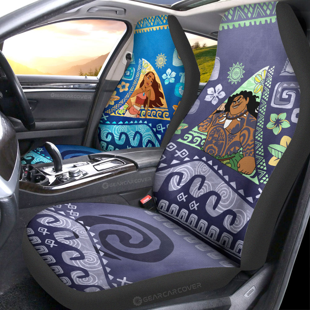 Moana and Maui Car Seat Covers Collection