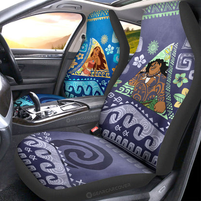 Moana and Maui Car Seat Covers Collection