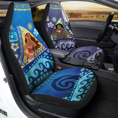 Moana and Maui Car Seat Covers Collection