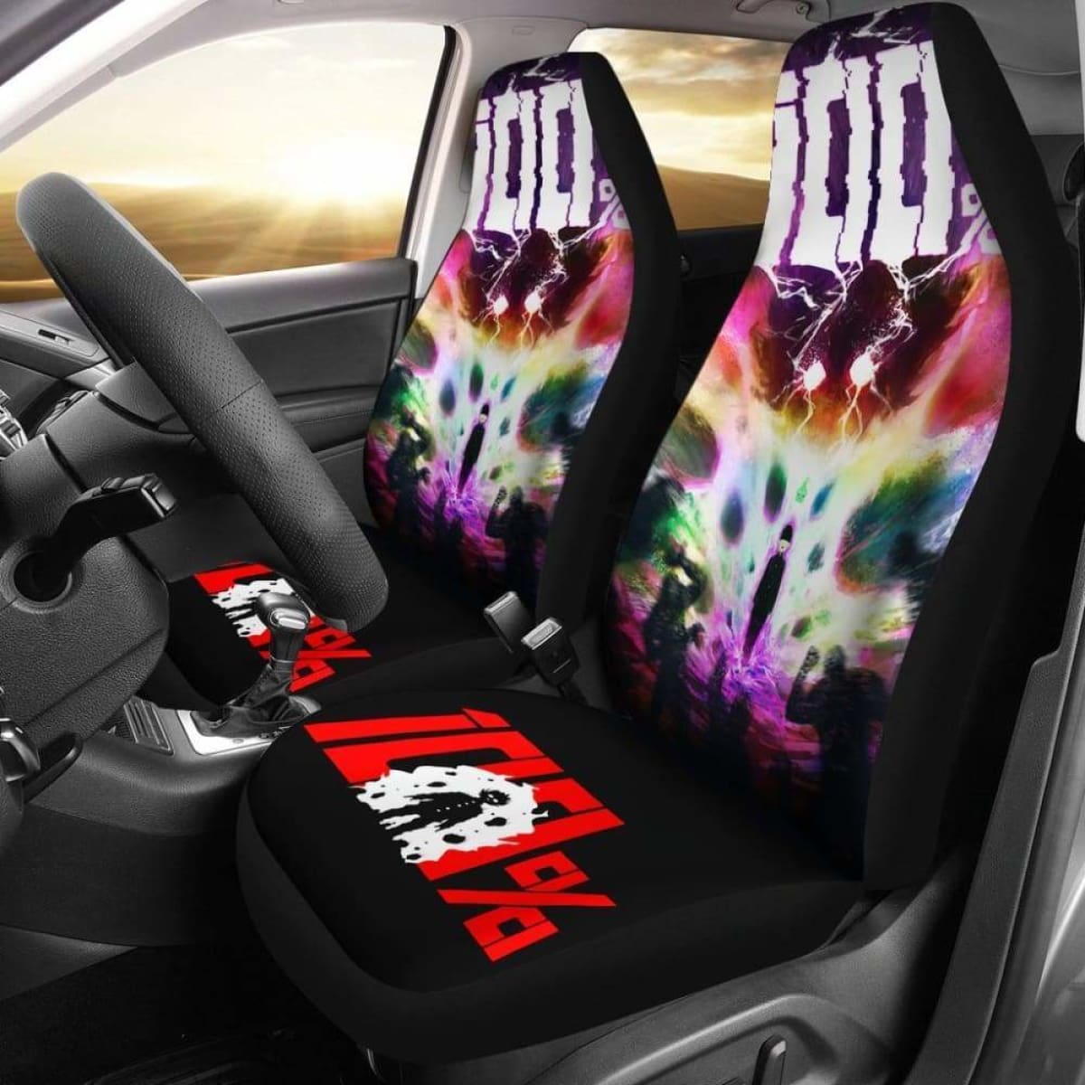 Mob Psycho 100 Seat Covers 101719 Universal Fit