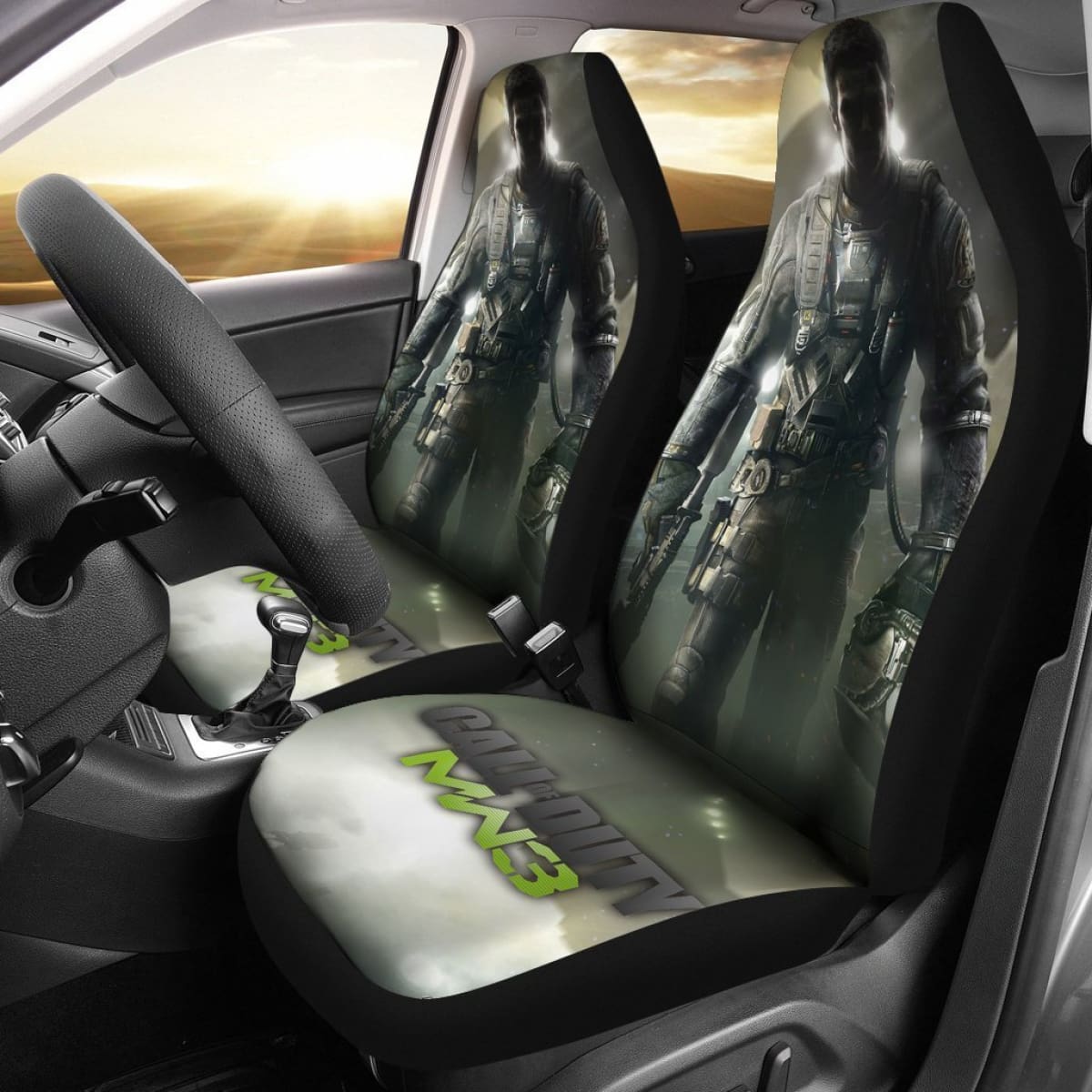 Modern Warfare 3 Call Of Duty Car Seat Covers Lt04 Universal Fit 225721