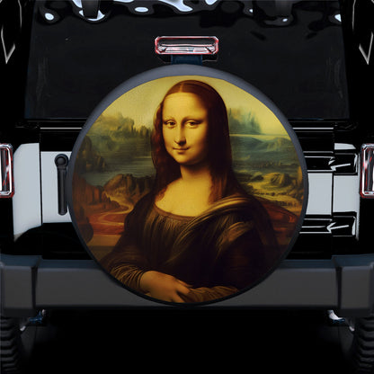 Mona Lisa Car Spare Tire Cover