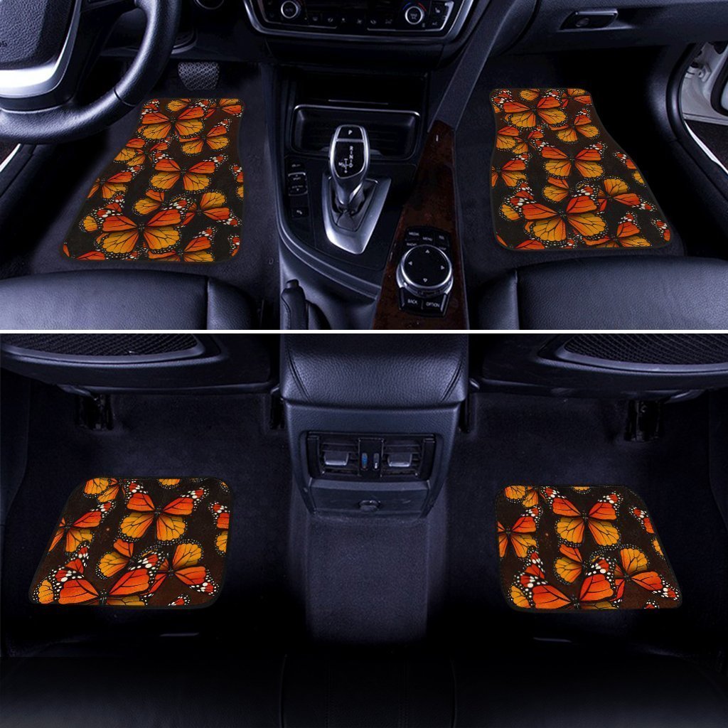 Monarch butterfly Car Floor Mats Custom Insect Car Accessories