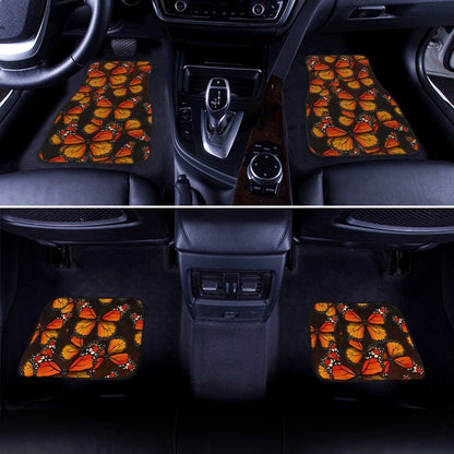Monarch butterfly Car Floor Mats Custom Insect Car Accessories