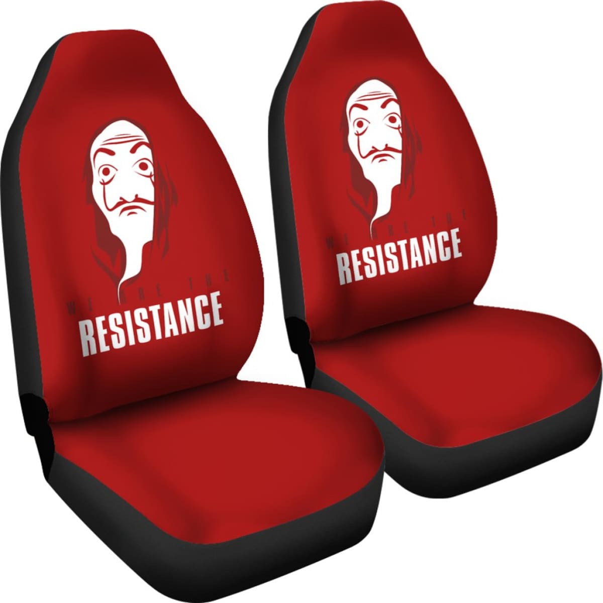 Money Heist Dali Mask Minimalist Seat Covers Amazing Best Gift Ideas 2020 Universal Fit 090505
