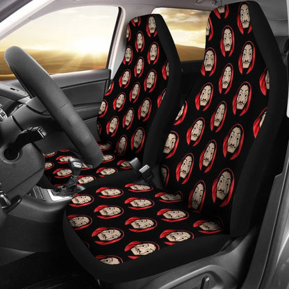Money Heist Heads Team Seat Covers Amazing Best Gift Ideas 2020 Universal Fit 090505