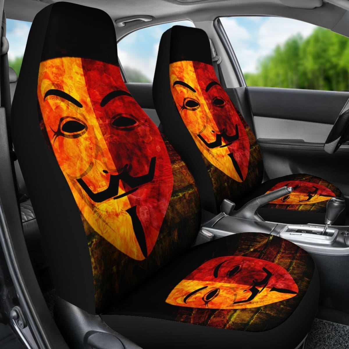 Money Heist Mask 2020 Seat Covers Amazing Best Gift Ideas 2020 Universal Fit 090505