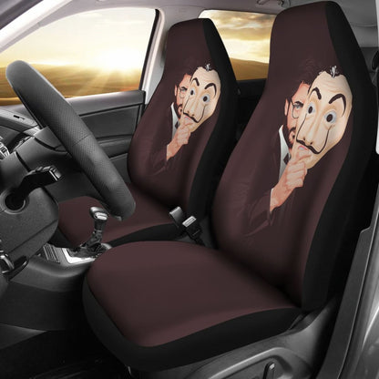 Money Heist Profesor Seat Covers Amazing Best Gift Ideas 2020 Universal Fit 090505