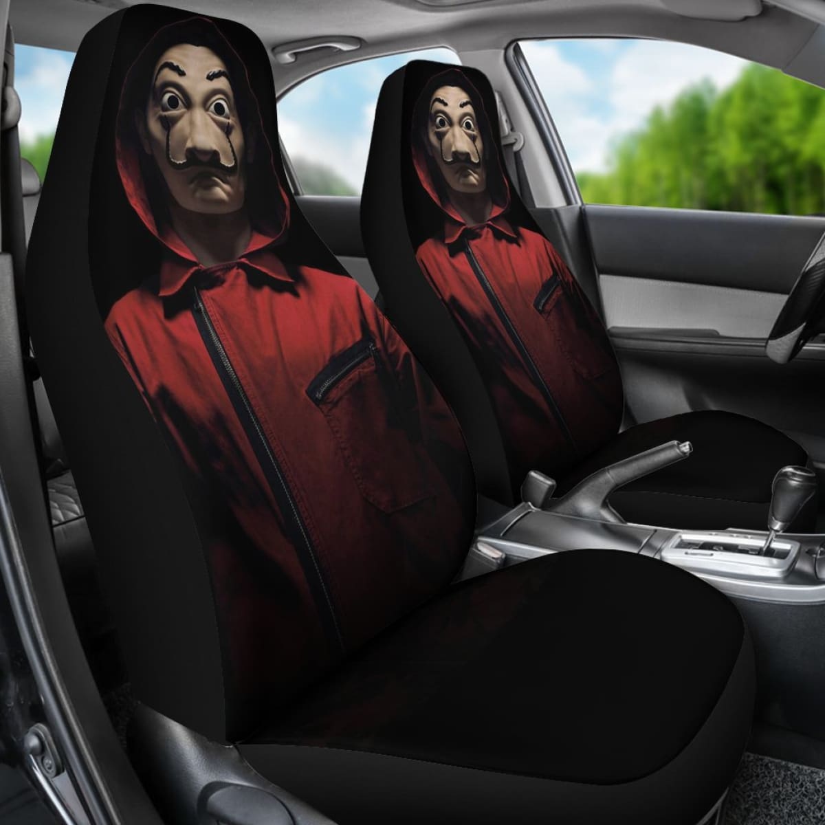 Money Heist Seat Covers Amazing Best Gift Ideas 2020 Universal Fit 090505